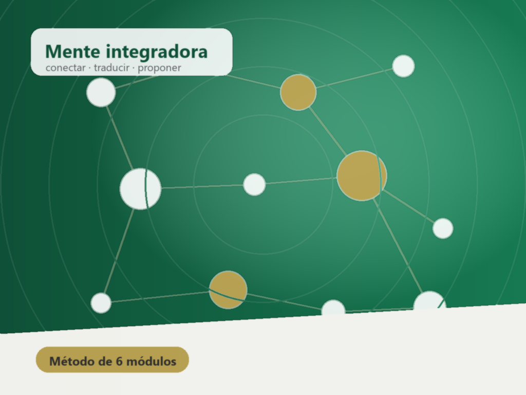 Mente integradora - Como convertir todo lo que sabes en una sola propuesta que funcione